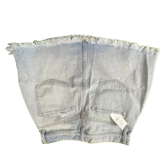 Sneak Peek denim mini skirt size small - Picture 4 of 13